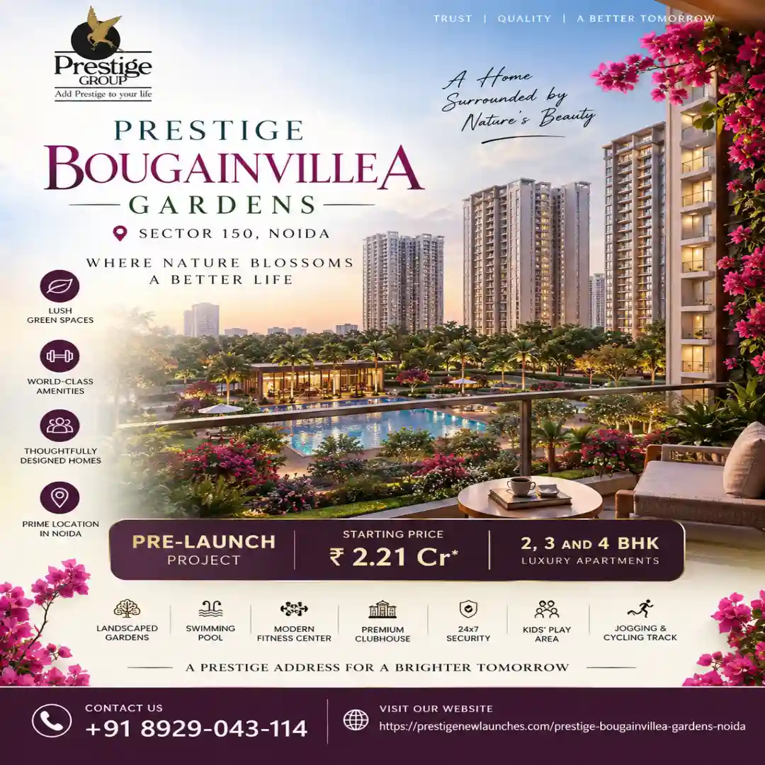 Prestige Bougainvillea Gardens Sector 150 Noida